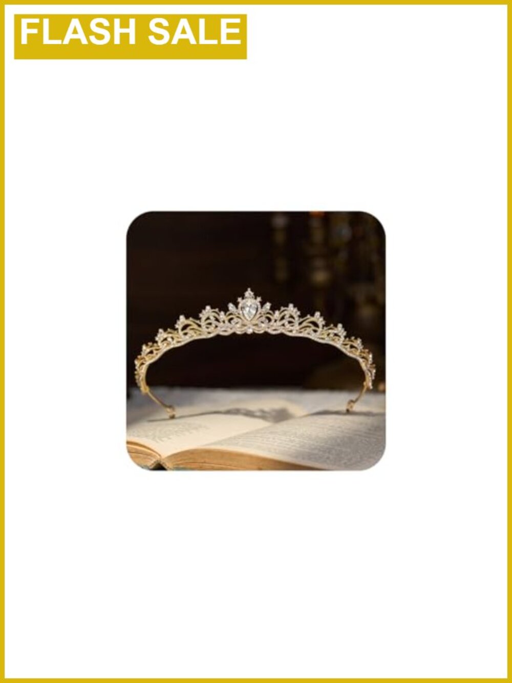 Rhinestone Wedding Tiara Bridal Crown Headband Pageant Prom Hair Accessory